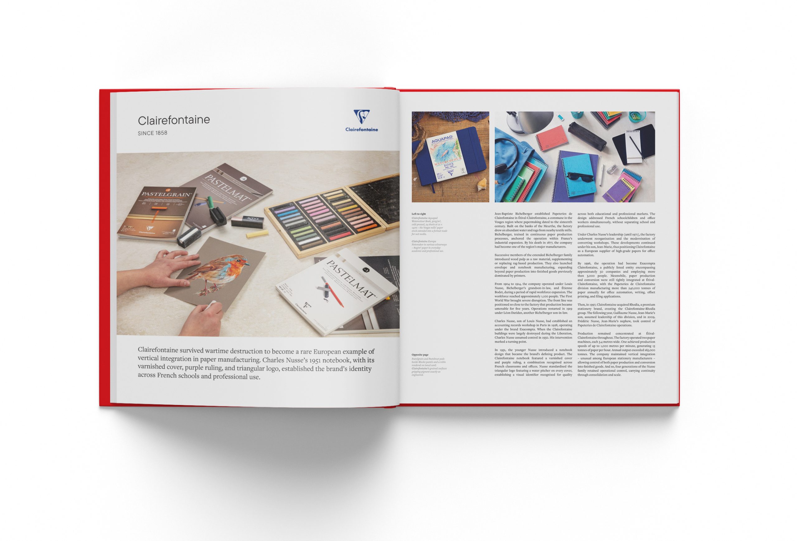 Inside the book
