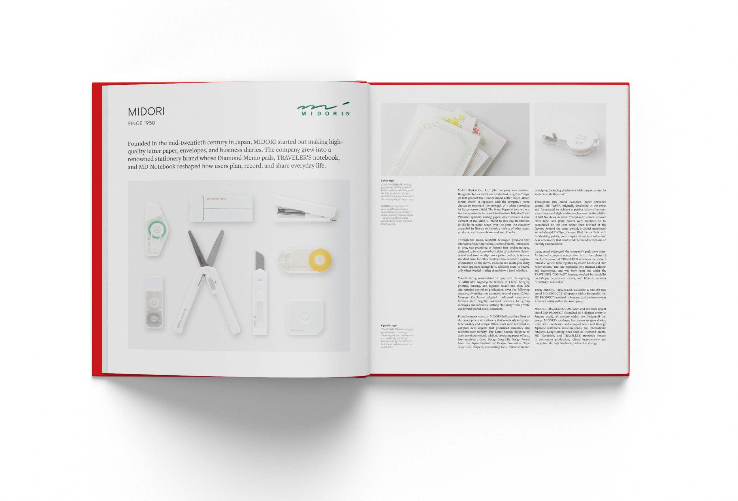 Inside the book